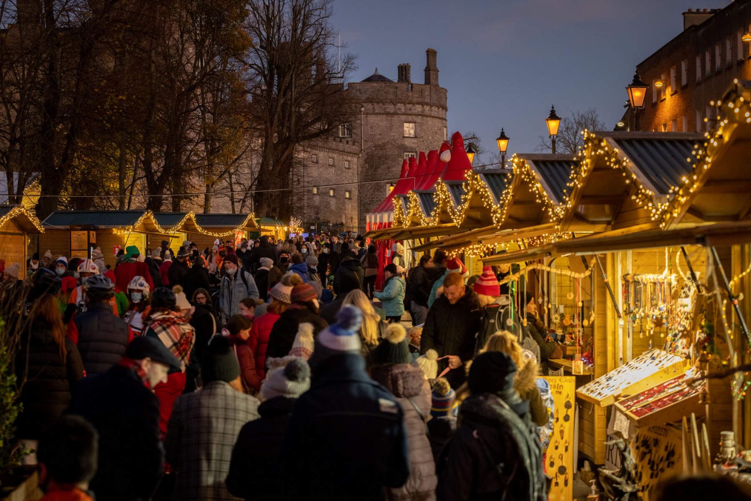 Christmas Shopping in Kilkenny from Dublin Cronins Coaches